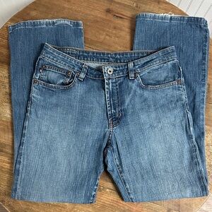 Polo‎ Ralph Lauren Stretch Kelly Jeans Womens 12 Low Rise Straight Denim